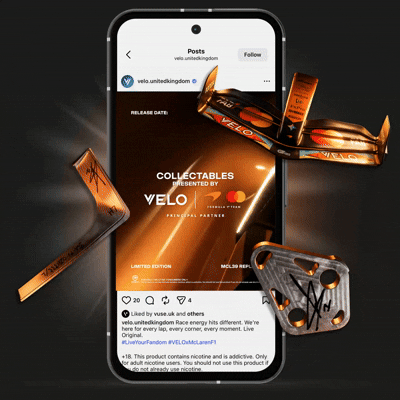Mclaren themed phone booth